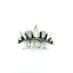 Pamela Love 3 Finger Spike Ring Sterling Silver